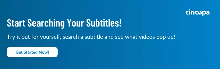 Search Your Subtitles Call to Action